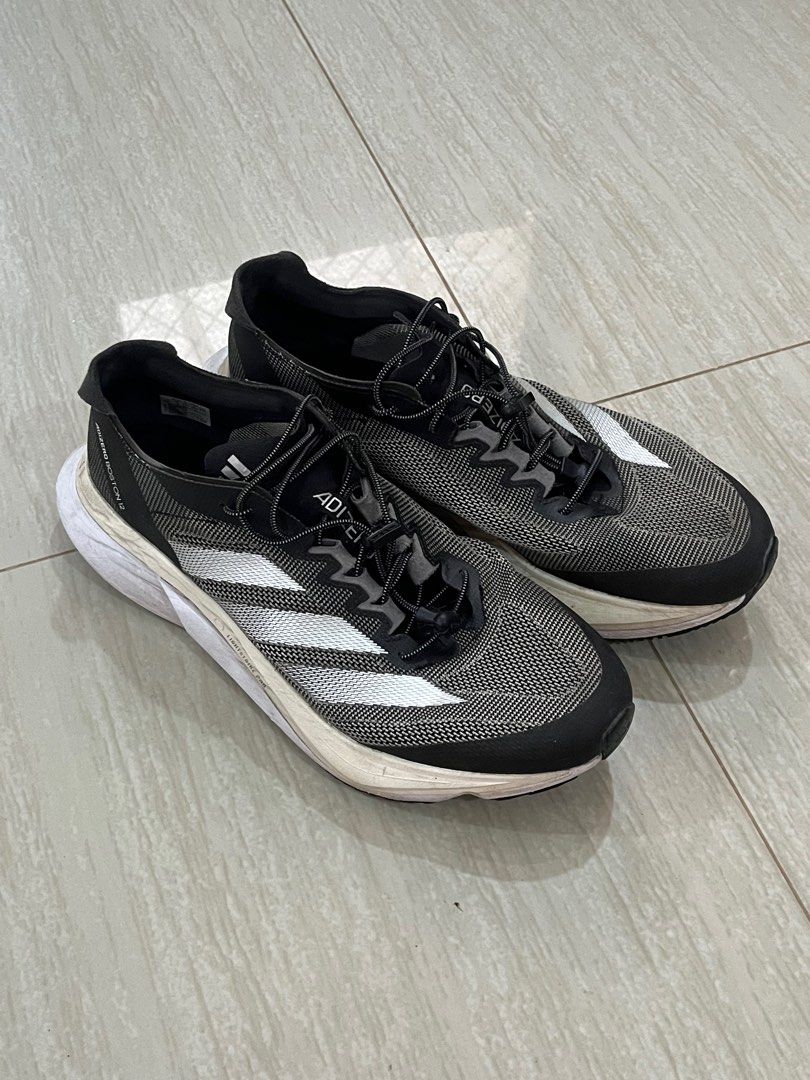 Running / Trail Shoes (Category: Sneakers) located in Calamba. Submitted by toytints (Listing ID 1385283738, Image 2). Description: For Sale: Running / Trail Shoes (Personal Pairs) ₱1,800 each pair ALL LEGIT PAIRS (NO MORE BOX) • Adidas Boston 12 (w/ Quick Lace) Size: 10.5US (fits 11US) • ON Cloudmonster 1 (DIY hand dye) Size: 11US *SOLD* • Saucony Endorphin Edge (Carbon Plated) Size: 11US Pick-up or Meet-up: Nuvali / Silang / Tagaytay RFS: Unloa