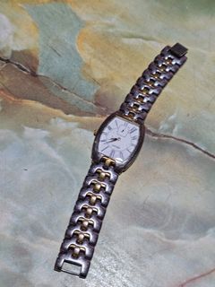Vintage Seiko Tank 6020-5470 メンズ腕時計 Rare Vintage Seiko Square Roman Dial Tank Style Japan Men