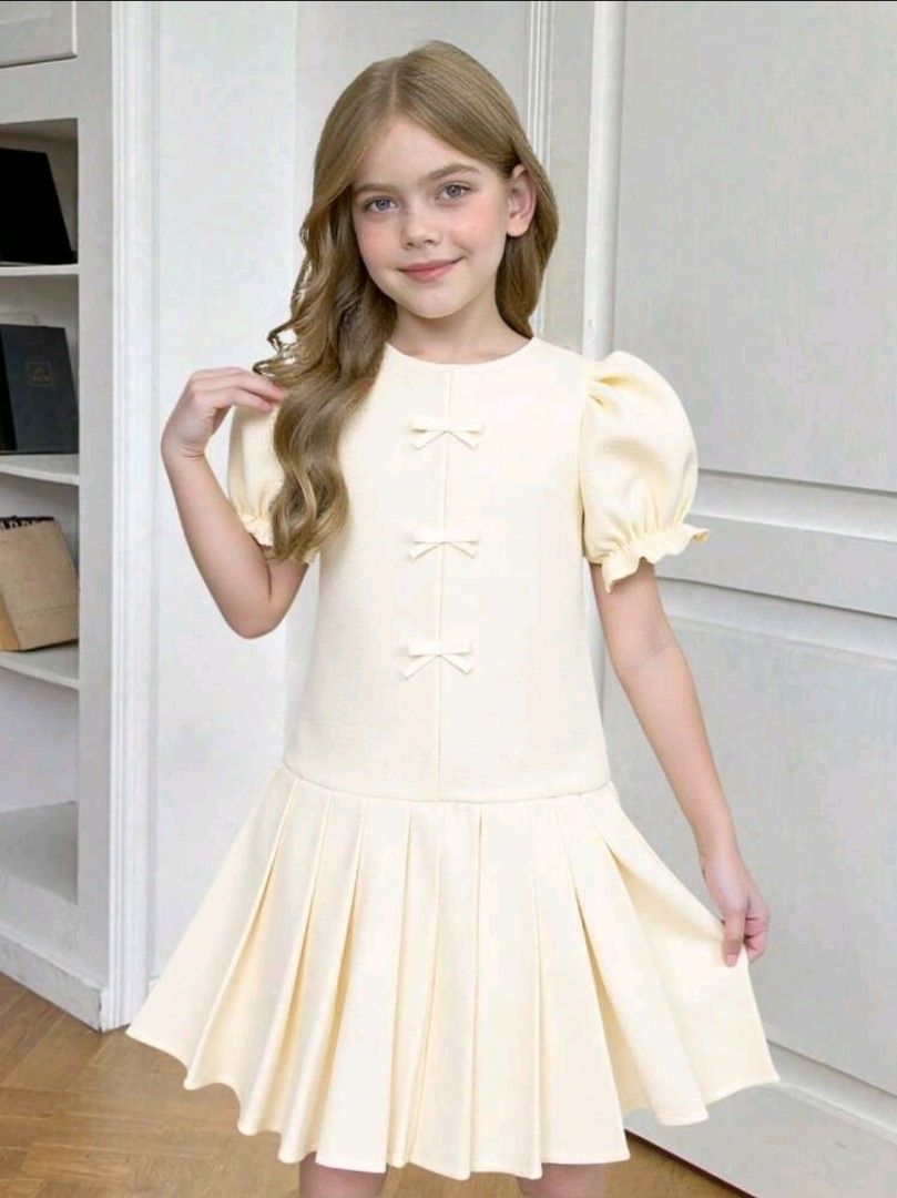 Shein Kids Dress (Category: Babies & Kids Fashion) located in Cebu City. Submitted by bambam10 (Listing ID 1385335188, Image 2). Description: Size: 10-12 years old (12Y on tag).