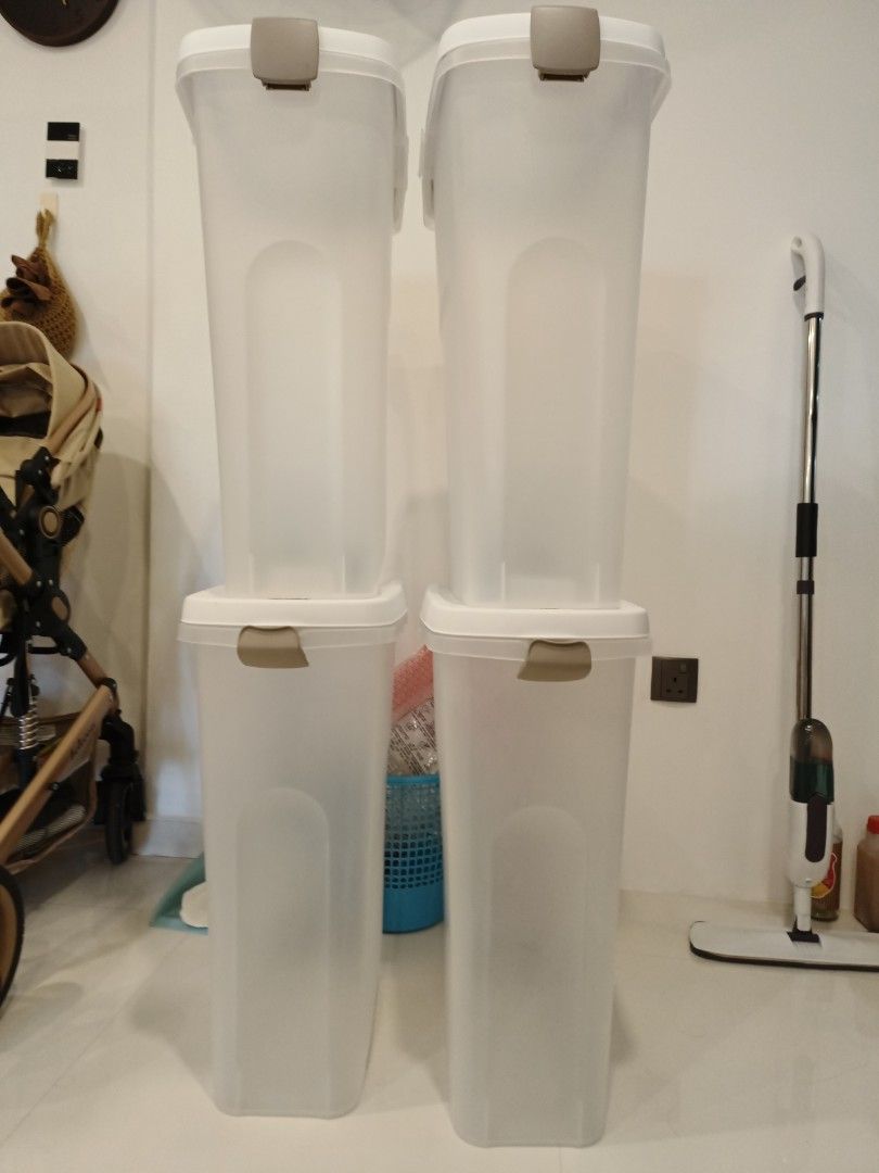 Stackable Plastic Storage Containers with Lids439603435815587840
