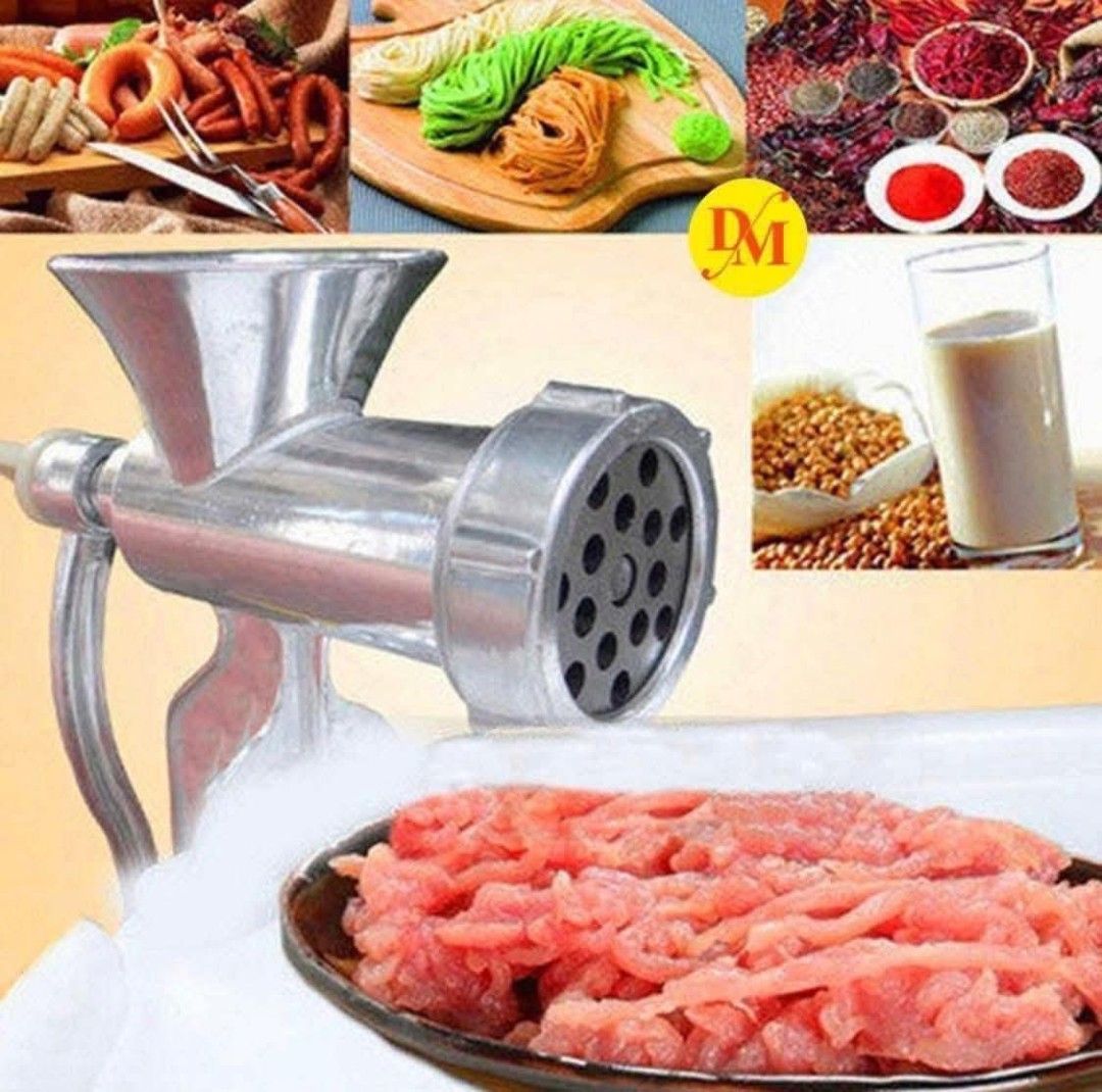 Stainless Steel Manual Meat Grinder (Category: Cookware & Accessories) located in Manila. Submitted by onlineshoppersph (Listing ID 1385313837, Image 2). Description: Cash On Deliver - Metro Manila - Delivery Fee/Handling Fee shouldered by BUYERS - DF/HF depends on BUYERS Location LALAMOVE PICK UP - Cash on Deliver - Metro Manila & Nearby DELIVER THRU COURIER, CARGO & BUS - Provincial Buyers - Payment 1st Thank You.