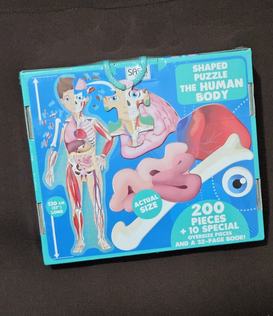 The Human Body puzzle (sealed) (Category: Board Games & Puzzles) located in Pasig City. Submitted by somethingtoreadph (Listing ID 1385423775, Image 2). Description: 🔶️ sf shouldered by buyer 🔶️ no reservation; first to pay 🔶️ mop: bdo, bpi or gcash 🔶️ mod: J&T or pick up in Pasig.