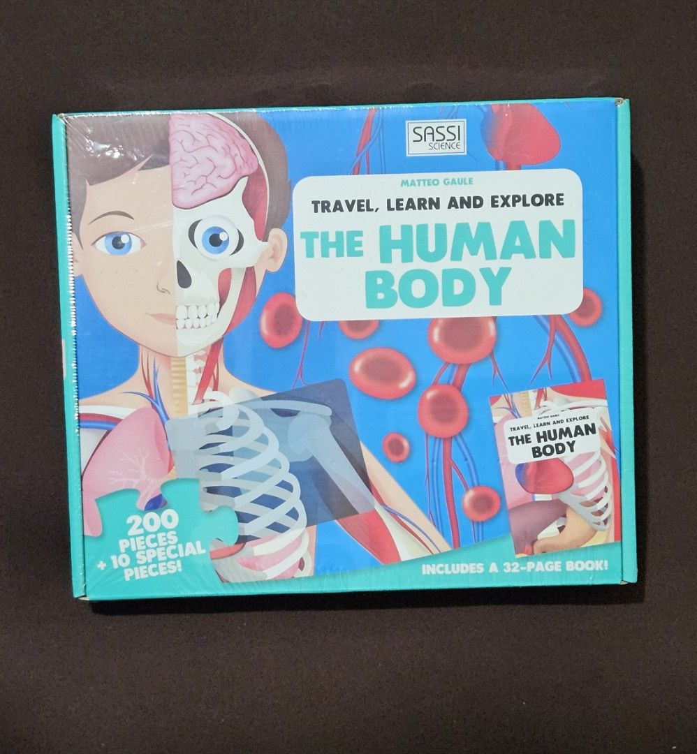 The Human Body puzzle (sealed) (Category: Board Games & Puzzles) located in Pasig City. Submitted by somethingtoreadph (Listing ID 1385423775, Image 1). Description: 🔶️ sf shouldered by buyer 🔶️ no reservation; first to pay 🔶️ mop: bdo, bpi or gcash 🔶️ mod: J&T or pick up in Pasig.