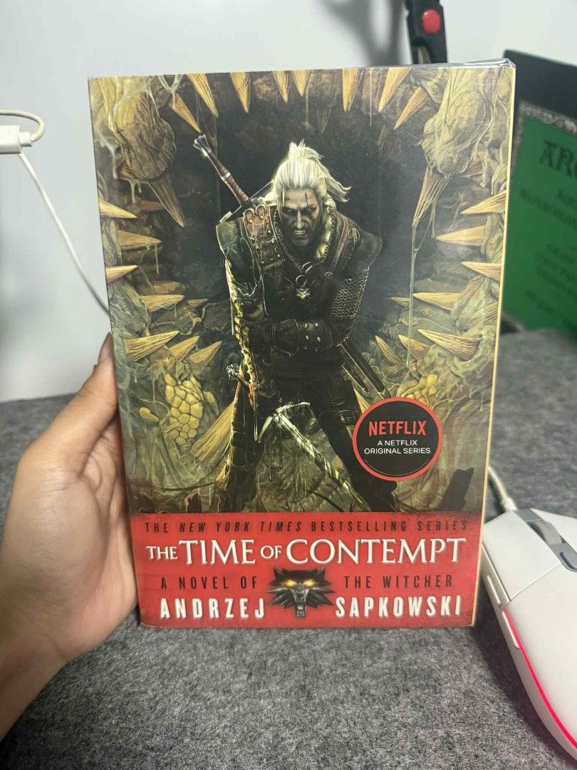 The Witcher: The Time of Contempt (Category: Storybooks) located in Butuan. Submitted by needfunds_16 (Listing ID 1385398236, Image 1). Description: RFS: making space for my shelf bought at cdo fullybooked. Unopened.