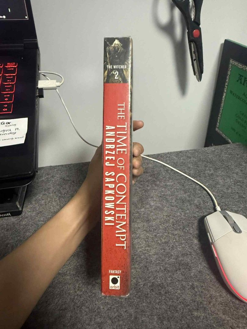 The Witcher: The Time of Contempt (Category: Storybooks) located in Butuan. Submitted by needfunds_16 (Listing ID 1385398236, Image 3). Description: RFS: making space for my shelf bought at cdo fullybooked. Unopened.