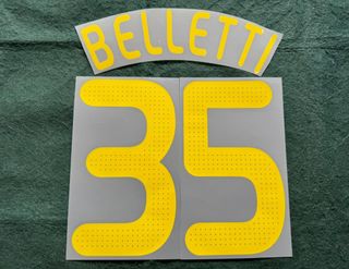 09-10年原裝車路士作客球衣用黃色杯賽用燙字 35號比列提 (Juliano Belletti) 元年產物非復刻64176738453890110