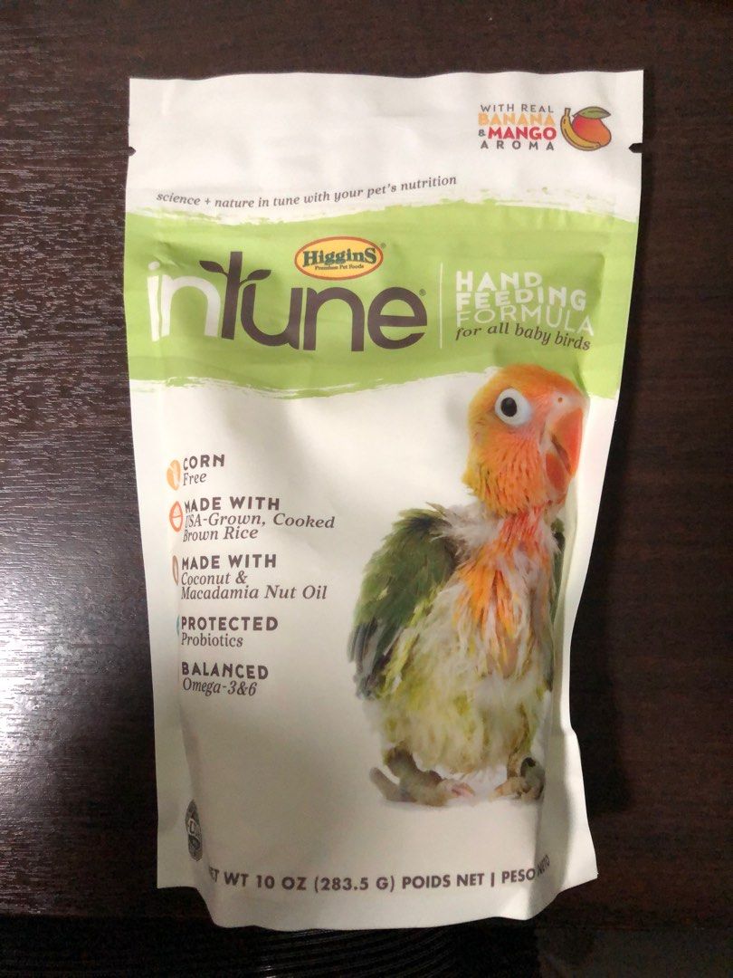 10oz [283.5g]Higgins Intune Hand Feeding Formula Milk Powder Baby ...