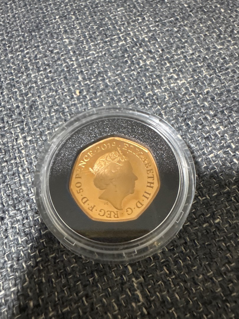 2019 Stephen Hawking 50p Gold Proof Coin Hobbies Toys Memorabilia