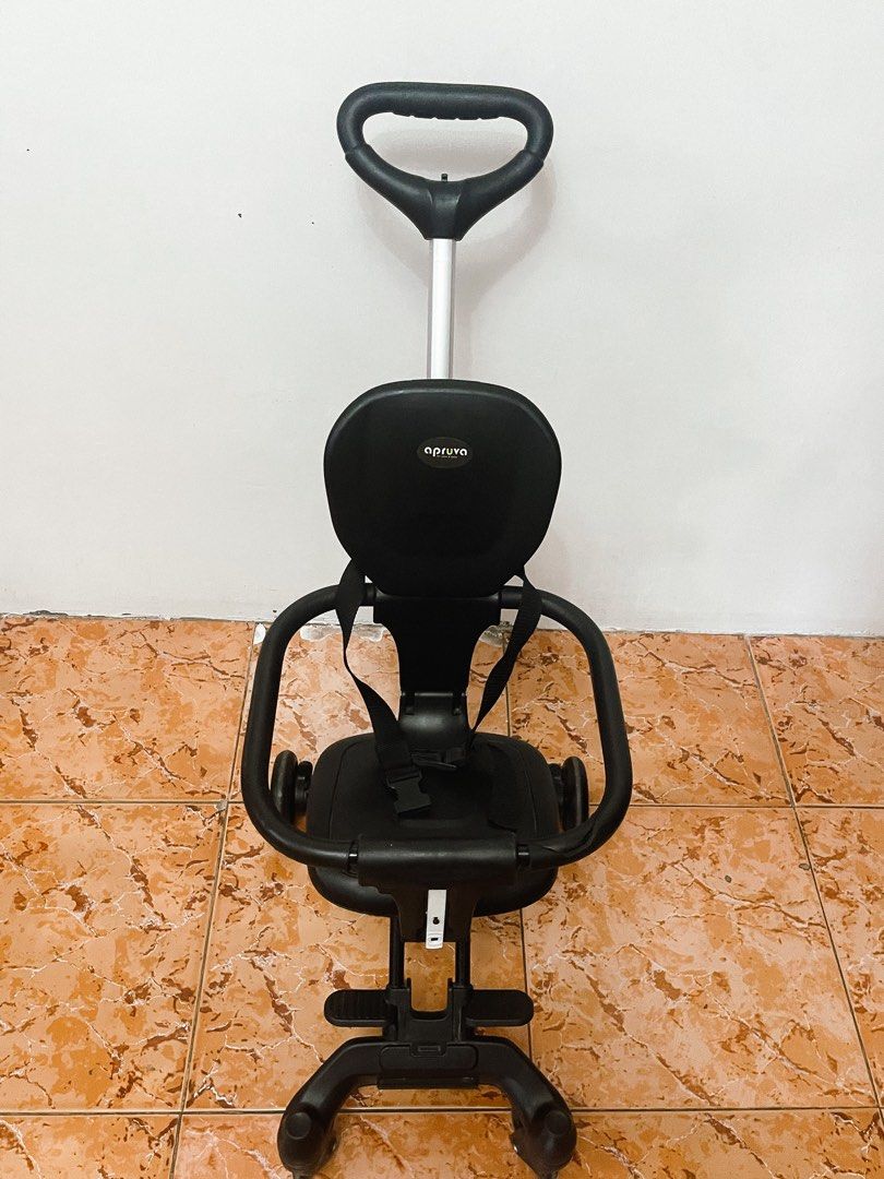 APRUVA Ride-on push foldable stroller (Category: Strollers) located in Urdaneta. Submitted by eleynuhhh_md (Listing ID 1385477804, Image 1). Description: APRUVA RIDE-ON PUSH FOLDABLE TRAVEL FRIENDLY STROLLE with minor flaw on the baby rubber handle (left) Well used Open for pick up or meet up. 📍Location: Urdaneta City, Pangasinan.