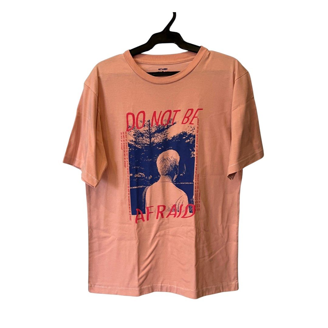 ARTWORK pink graphic tee (Category: Shirts) located in Las Pinas. Submitted by ctrldianne (Listing ID 1385506876, Image 1). Description: fits m-xl (size xl on tag).