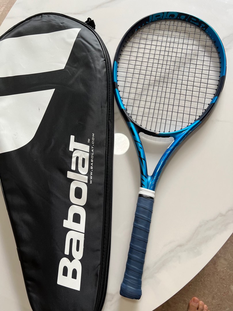 Babolat Smart Racket Babolat Tennis Racket Pure Drive (S Lite) Overgrip, Sports Equipment ...