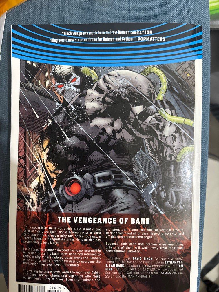 Batman I Am Bane Volume 3 (Category: Comics & Manga) located in Taguig. Submitted by multiverse2 (Listing ID 1385581319, Image 2). Description: Batman I Am Bane Volume 3 Very good condition Read Read only once.