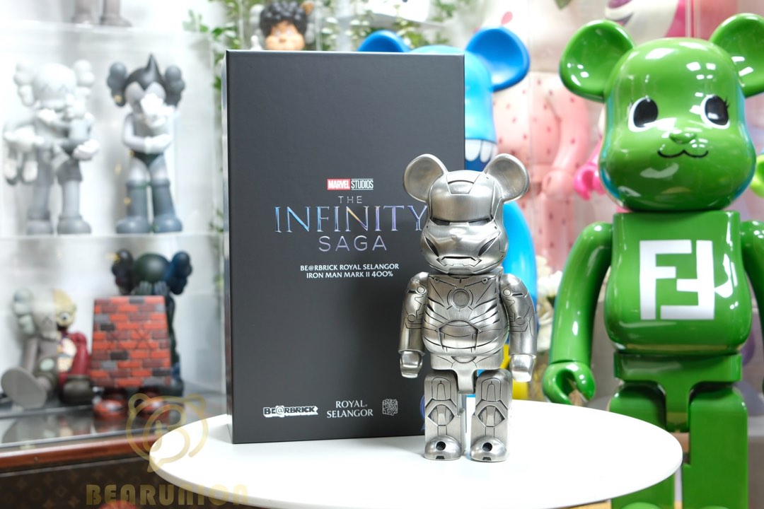 その他 MEDICOM TOY - BE@RBRICK  SELANGOR IRONMAN MARK II IRON MAN MARK II BE@RBRICK ROYAL SELANGOR 400% - Promotional