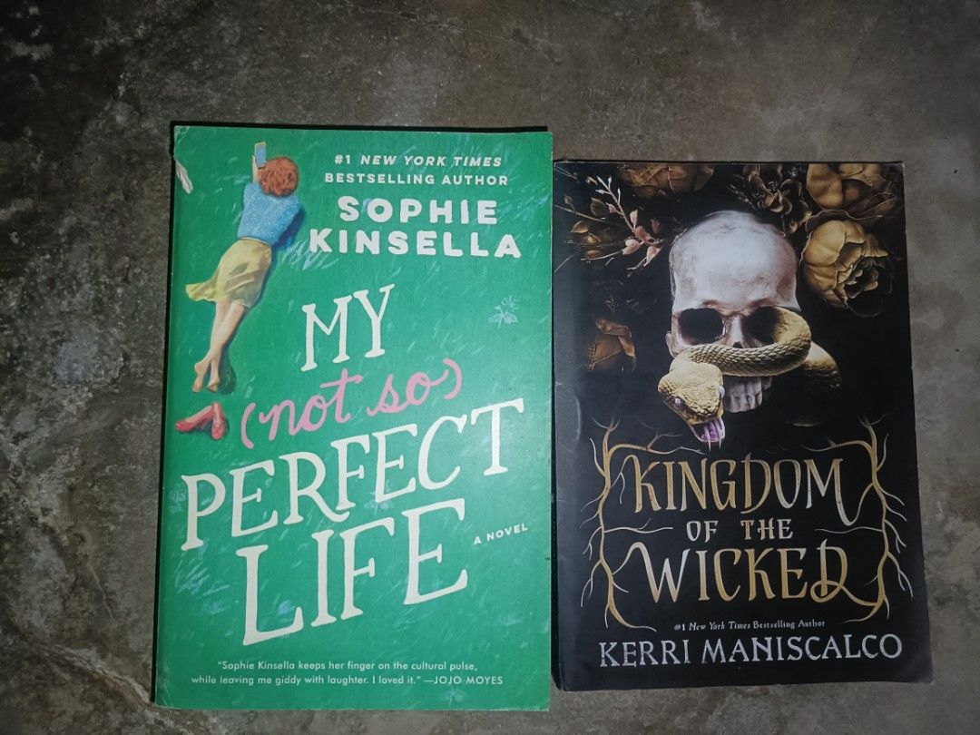 BOOK DECLUTTER (Category: Storybooks) located in Valenzuela. Submitted by angelouaguilar_13 (Listing ID 1385523413, Image 2). Description: These books are well loved but need a new home... 🍊 ₱100… MY (NOT SO) PERFECT LIFE by Sophie Linsella - merong tear sa cover 🍊 ₱150… THE THE KINGDOM OF THE WICKED by Kerri Maniscalco - reprint 🍊 ₱350… THE RED SCROLLS OF MAGIC by Cassandra Clare 🍊 ₱250... MADE YOU UP by Francesca Zappia (HB) 🍊 ₱300 BOTH… T