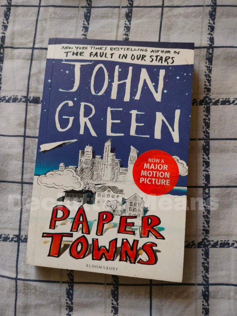 Books For Sale (Category: Storybooks) located in Bulacan. Submitted by decluttermeans (Listing ID 1385466921, Image 3). Description: BOOKS FOR SALE PHP 150-180 ❤️ John Green - Paper Towns (SOLD) ❤️ You Know Me Well (150) ❤️ Ten Thousand Skies Above You (180) LOC: San Jose Del Monte, Bulacan MOP: Gcash/PayMaya MOD: J&T (delivery fee is shouldered by the buyer) can do meetup: Starmall SJDM & SM tungko PM me for more pictures or inquiries All books 