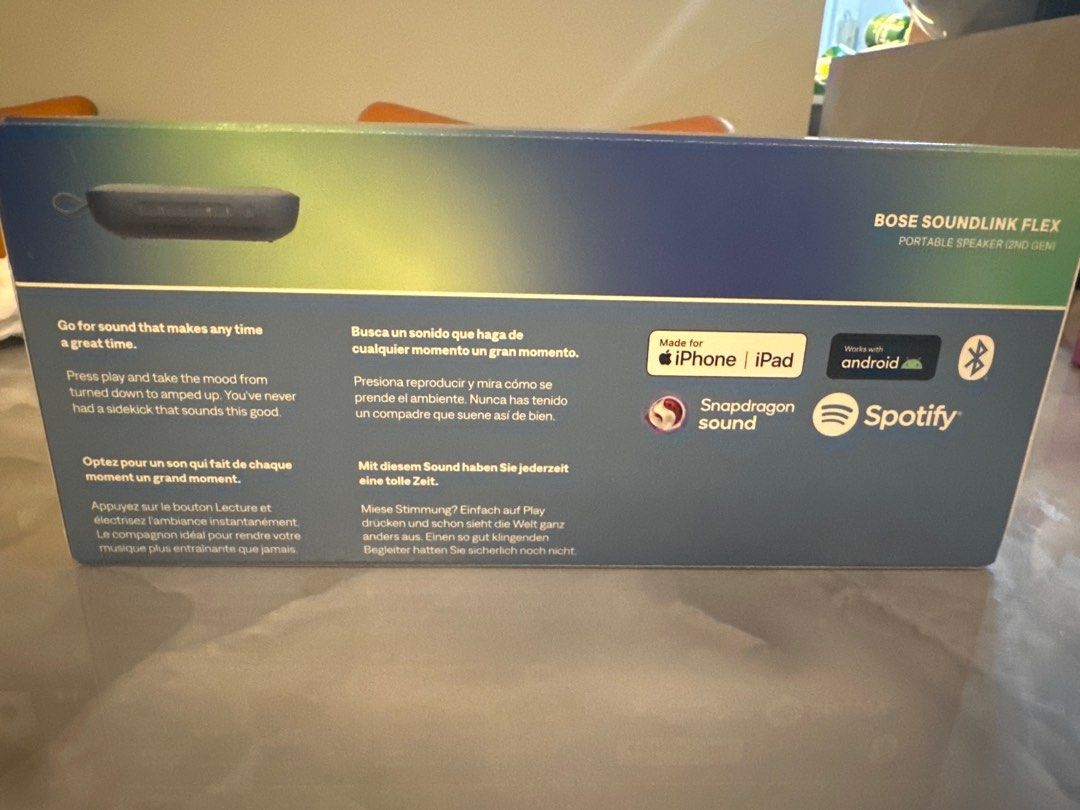 Bose Soundlink Flex Portable Speaker (second Gen)