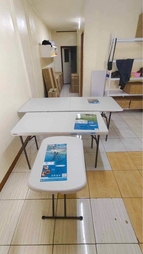 BRAND NEW LIFETIME TABLE & CHAIR (Category: Other Kitchenware & Tableware) located in Manila. Submitted by zainabonlineshop (Listing ID 1385545004, Image 2). Description: Available on hand! Cash on delivery add sf Delivery within the day! .
