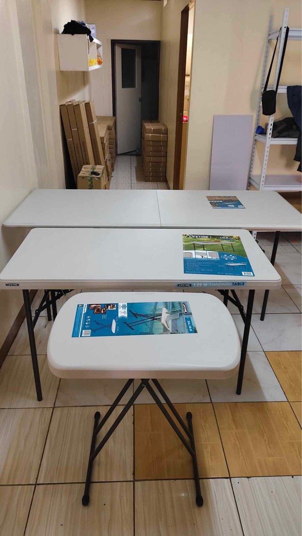 BRAND NEW LIFETIME TABLE & CHAIR (Category: Other Kitchenware & Tableware) located in Manila. Submitted by zainabonlineshop (Listing ID 1385545004, Image 3). Description: Available on hand! Cash on delivery add sf Delivery within the day! .