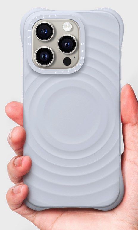 casetify Ripple 16pro Periwinkle ニチニチソウ Amazon.com: CASETiFY Ripple Case for iPhone 16 Pro Max [Silicone
