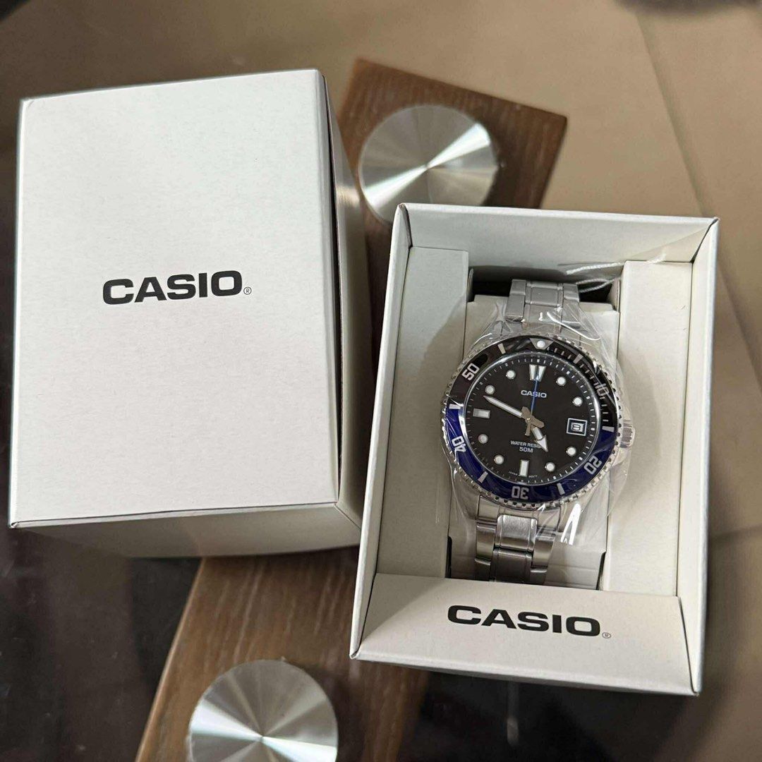 Casio Duro MDV Watch (Category: Men's Watches) located in Quezon City. Submitted by rcstny (Listing ID 1385528416, Image 2). Description: Casio Duro MDV Watch ₱4,500 only each Original and brand new💯 MOP: GCASH/BDO 📍Quezon City.