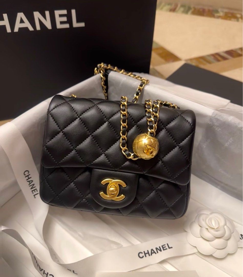 Chanel Mini square flap (Category: Luxury Bags & Wallets) located in Pasay City. Submitted by eilalim (Listing ID 1385513713, Image 1). Description: Comes in complete set: box, hard copy receipt and paperbag Microchipped Bought in Hongkong .