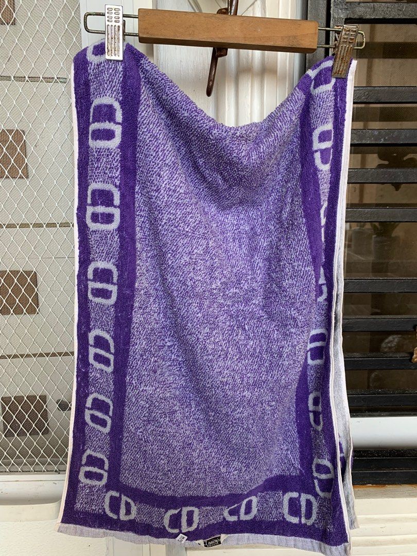 Christian Dior Towel (Category: Bath) located in Taguig. Submitted by madisam (Listing ID 1385450698, Image 2). Description: size : 44 inches height 15 inches widht .