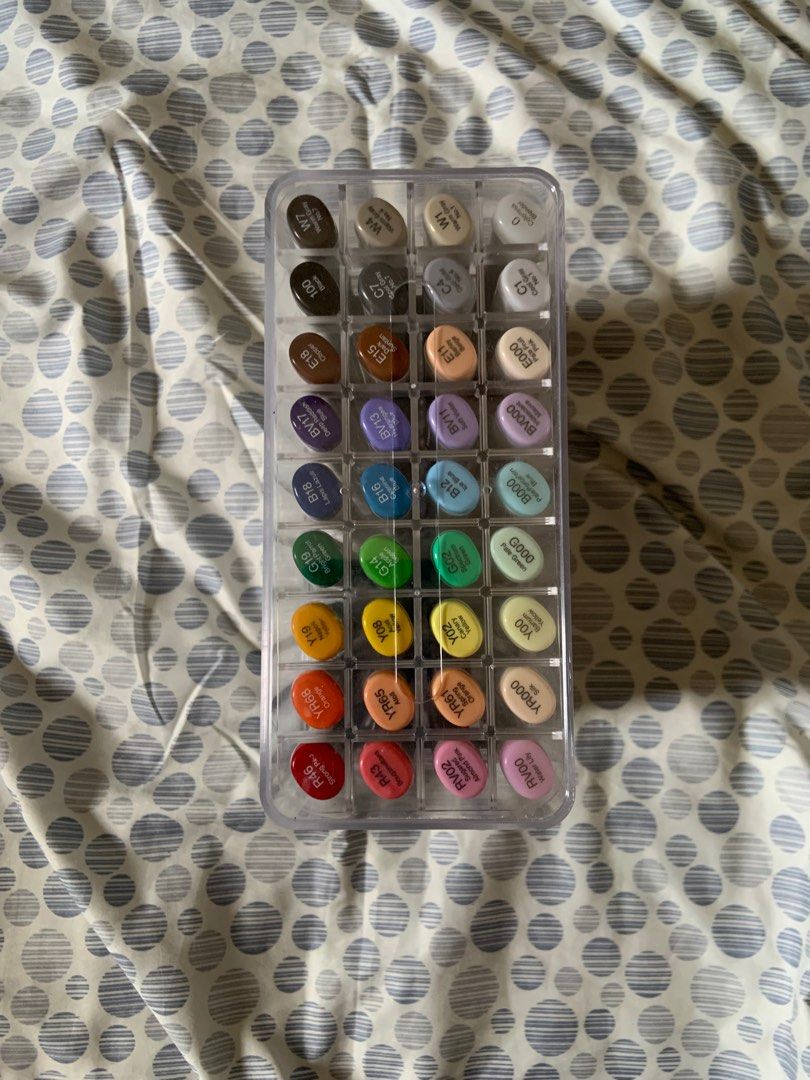 Copic Markers (Category: Craft Supplies & Tools) located in Santa Maria. Submitted by myrehomingitems (Listing ID 1385590710, Image 2). Description: .
