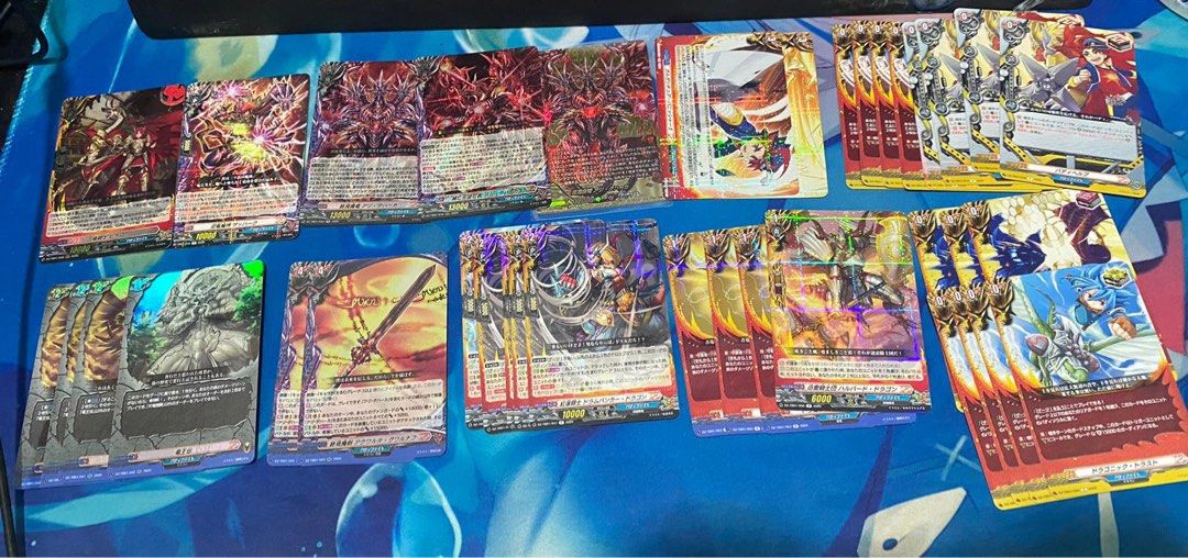 Dragon Eins Deck (Category: Raw Cards) located in Singapore. Submitted by zmini (Listing ID 1385477175, Image 4). Description: Willing to sell separate, for more information feel free to message to me -Cardfight!! Vanguard card lot. - Includes a variety of cards (see photos). - Cards are in good condition. .