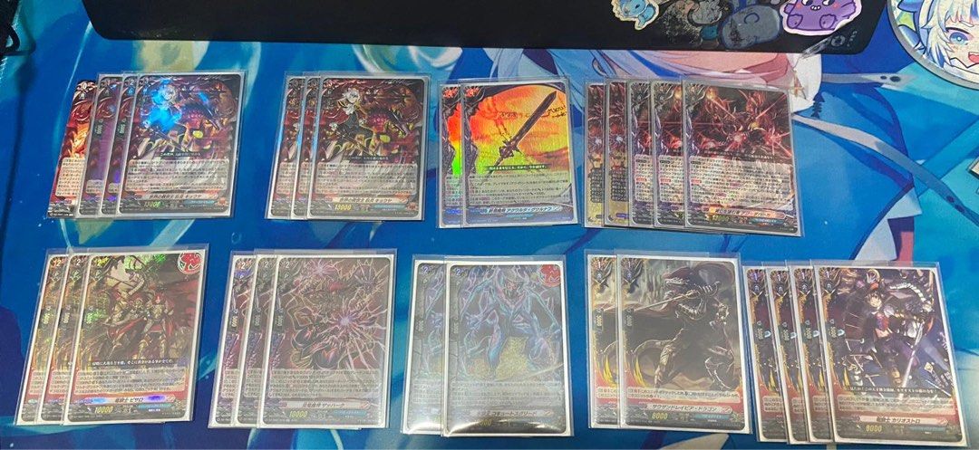 Dragon Eins Deck (Category: Raw Cards) located in Singapore. Submitted by zmini (Listing ID 1385477175, Image 2). Description: Willing to sell separate, for more information feel free to message to me -Cardfight!! Vanguard card lot. - Includes a variety of cards (see photos). - Cards are in good condition. .