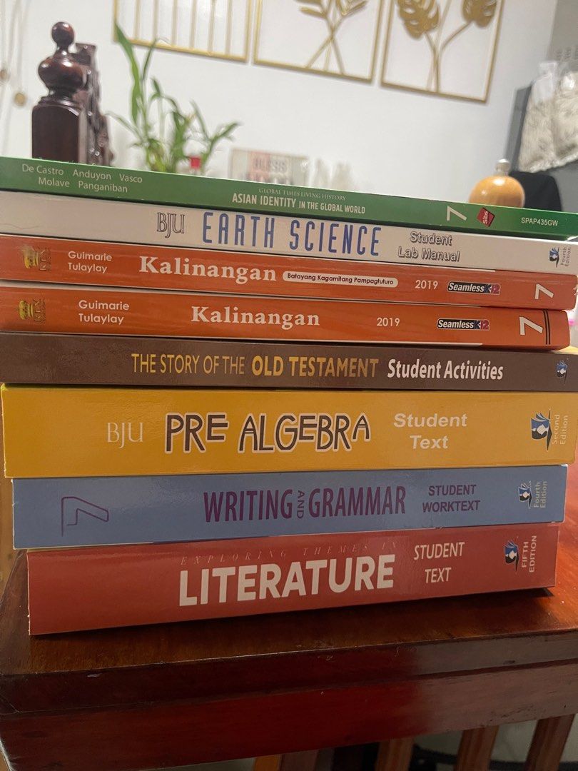 Home Global School books VCIS PH accreditation (Category: Textbooks) located in Quezon City. Submitted by dkpestcontrolservices (Listing ID 1385521971, Image 1). Description: Hello HG Family, Hello HG Fams, You might be interested in this book Grade 7 Online Academy Program, Philippine Accreditation (DepEd) Almost new / No markings February 2025 - August 2025 Title: Preloved BJU & Robert Greene Books – Homeschool & Self‑Help Bundle Description: S