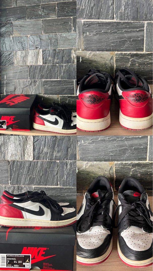 Jordan 1 Low OG Size 7 US mens (Category: Sneakers) located in San Fernando. Submitted by mysticalkicksph (Listing ID 1385580685, Image 1). Description: Jordan 1 Low OG Size 7 US Mens.