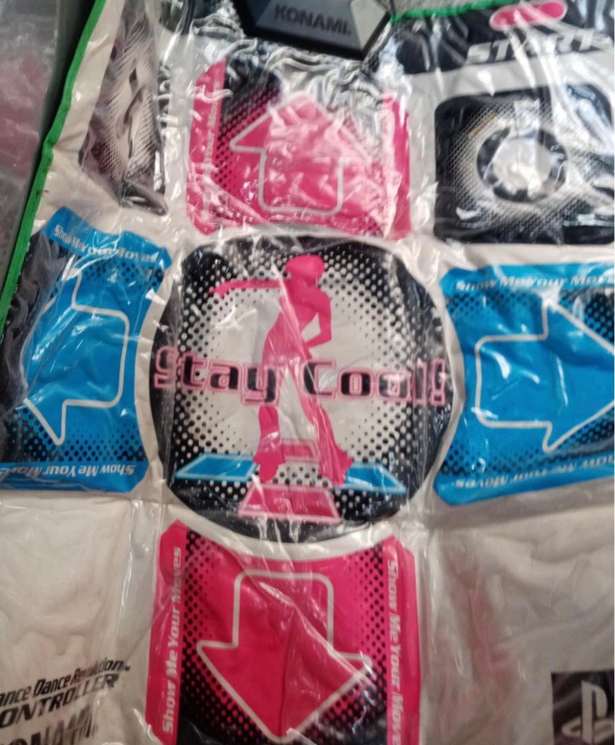 Konami Play Station Dance pad (Category: In-Game Products) located in Manila. Submitted by esmiexhu (Listing ID 1385503282, Image 1). Description: I'm not sure if it's still working. I haven't used it since then, and it got stuck..