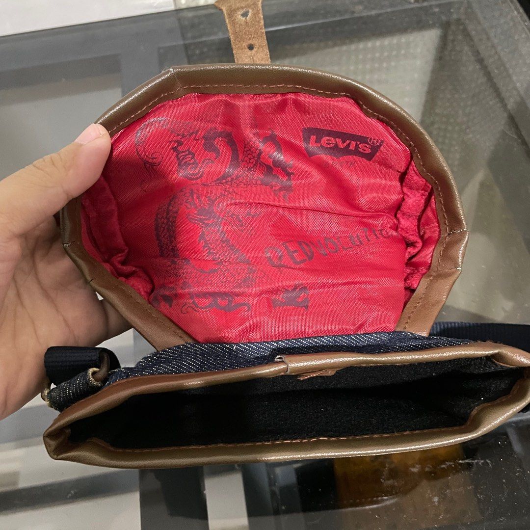 Levis Mini Bag (Category: Cross-body Bags) located in Naga. Submitted by mnmaxx (Listing ID 1385583138, Image 3). Description: Levis Denim Bag Authentic Add sf.