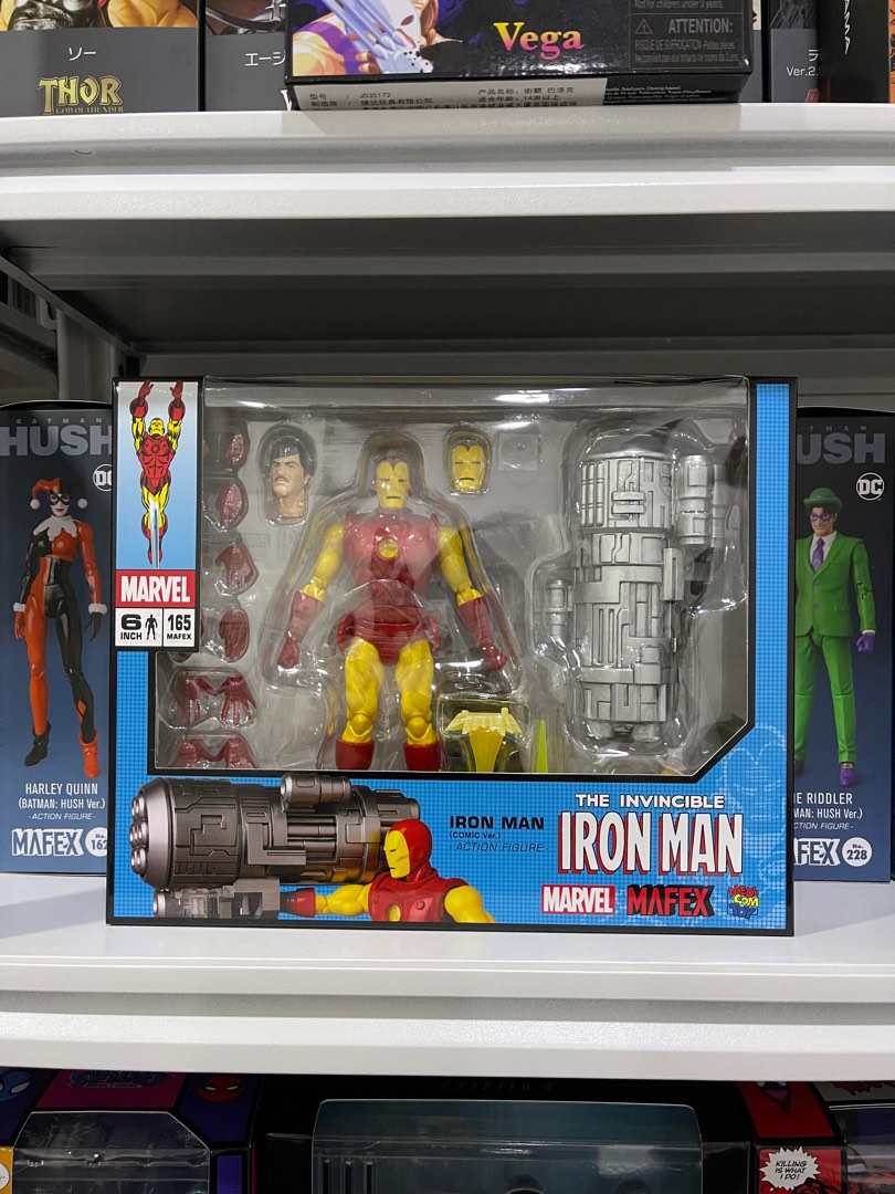 MAFEX IRON MAN THE INVINCIBLE COMIC VERSION NO.165, Hobbies & Toys ...