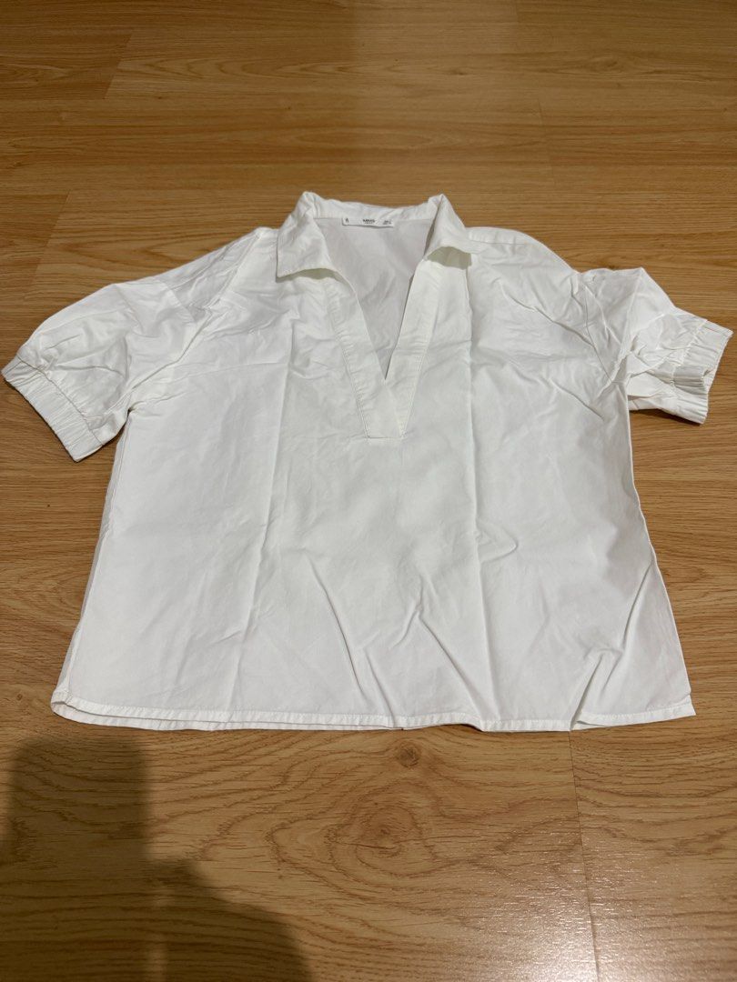 Mango Blouse (Category: Blouses) located in Davao. Submitted by thearchiveedit (Listing ID 1385584708, Image 1). Description: - No “when worn” requests Seller’s measurements: 5’2, 41kg, 32-24-32. Bottoms are tailored to fit seller. - No lowballing - No joy reservers - Most items are in pristine condition(barely used, used once) - All items are guaranteed AUTHENTIC.