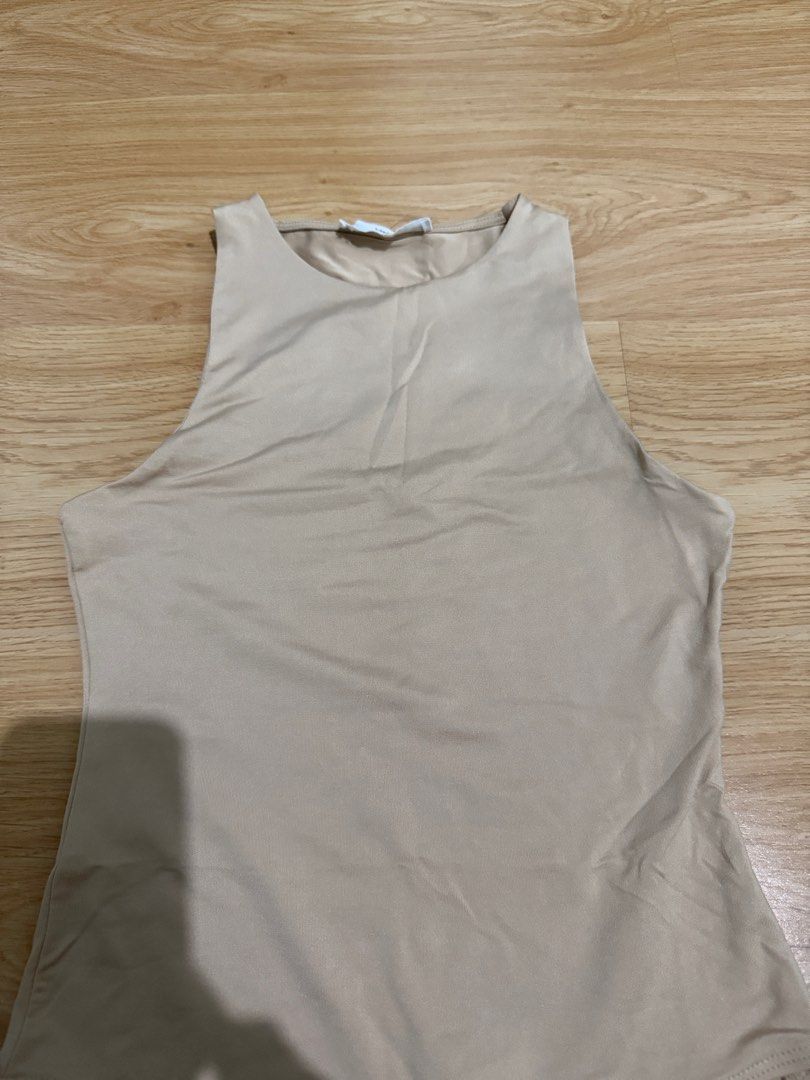 Mango Body Suit (Category: Sleeveless) located in Davao. Submitted by thearchiveedit (Listing ID 1385585356, Image 2). Description: - No “when worn” requests Seller’s measurements: 5’2, 41kg, 32-24-32. Bottoms are tailored to fit seller. - No lowballing - No joy reservers - Most items are in pristine condition(barely used, used once) - All items are guaranteed AUTHENTIC.