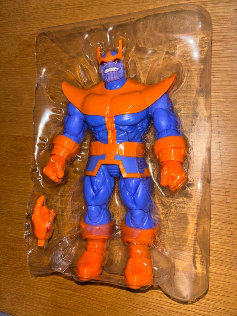 Marvel Legends Thanos (Category: Figurines & Statues) located in Paranaque City. Submitted by mikkopalma (Listing ID 1385469422, Image 2). Description: For sale Marvel Legends Thanos - 1,300 NEW. Never removed from clamshell. Payment: BPI or LBC COP Shipping: Lalamove or LBC COP.