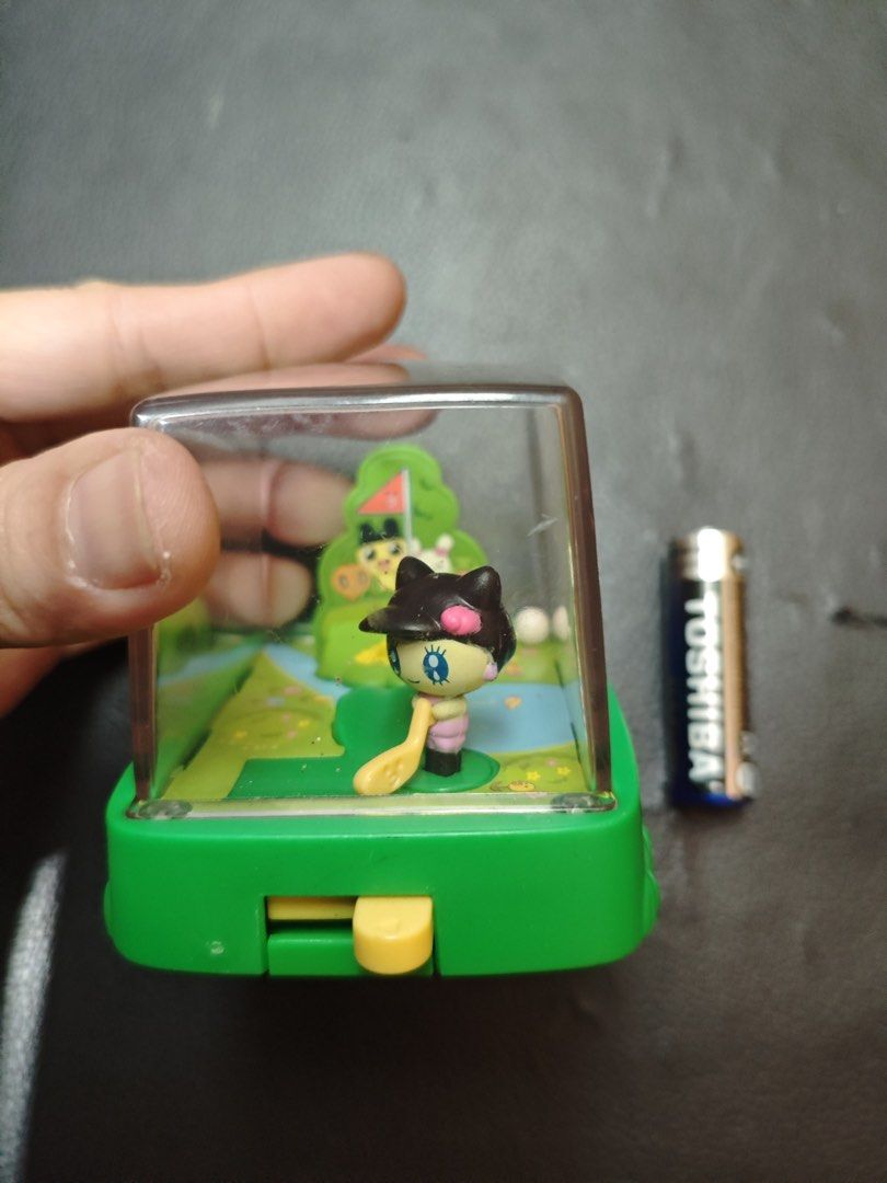 8 Mcdo tamagotchi toys (Category: Interactive Toys) located in Naga. Submitted by gud3tama (Listing ID 1385602833, Image 3). Description: Take all Flaws: some figures have body scratches, cracks, missing sticker, and one with missing part *shipping fee not included MOP: Gcash/BDO.