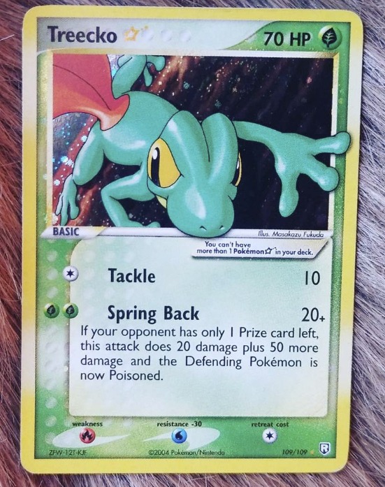 Mint Treecko Gold Star team rocket returns, Hobbies & Toys, Toys ...