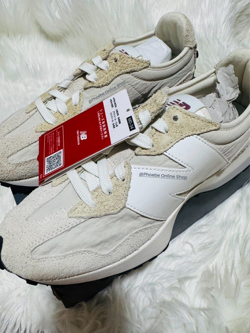 New Balance 327 (Category: Sneakers) located in Manila. Submitted by phoebeanza (Listing ID 1385553604, Image 2). Description: Item : New Balance 327 Description : Purchased in Japan - Original & Brand New Size Available : 26.5 Japan | 8.5 US | 8.0 UK | 42.0 EU Color : Bwige/Cream Flaws : No Box Price : ₱4100 only Payment Methods : BPI | BDO | SECURITY BANK | GCASH Delivery : Metro Manila : (shoulder by buyer) GRAB & LALAMOVE Meet Up : only in Sa