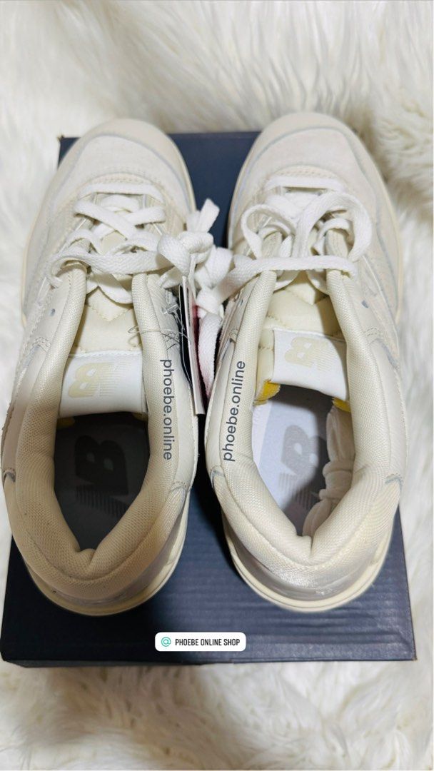 New Balance 550 PWD (Category: Sneakers) located in Manila. Submitted by phoebeanza (Listing ID 1385535683, Image 3). Description: Title : New Balance 550 WCB Description : Purchased in Japan - Original & Brand New Size Available : 27.0 Japan| 9.0 US | 8.5 UK | 42.5 EU Color : Cream-Gray Flaws : w/ minor flaws - please check photo Price : ₱4100 only Payment Methods : BPI | BDO | SECURITY BANK | GCASH Delivery : Metro Manila : (shoulder by buyer) 