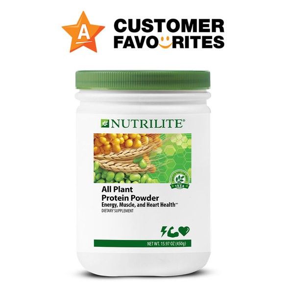 nutrilite protein powder (soy-based) (Category: Sports & Fitness Nutrition) located in Singapore. Submitted by ploweyplow (Listing ID 1385527112, Image 1). Description: ✨️ november promotion ✨️ buy 3 for $162 (can mix and match) comes with free delivery available in 3 flavours: - original (all plant) - green tea - mixed berries if you're looking for other amway products not in my listing, do drop me a pm — happy to assist!.