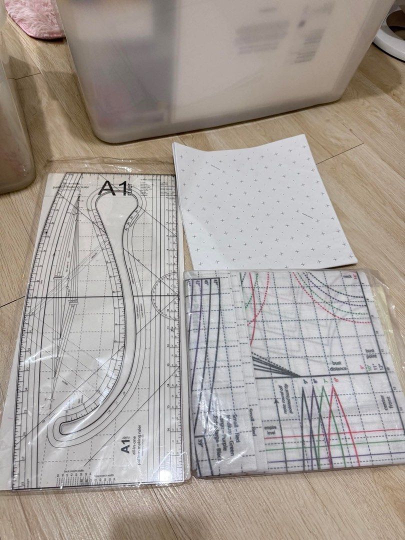 Pattern making ruler (Category: Craft Supplies & Tools) located in Pasig City. Submitted by rosemnl_ (Listing ID 1385580871, Image 1). Description: From SOFA. Fashion designer ruler with form fitting guide. Used a few times only. Not using anymore. .
