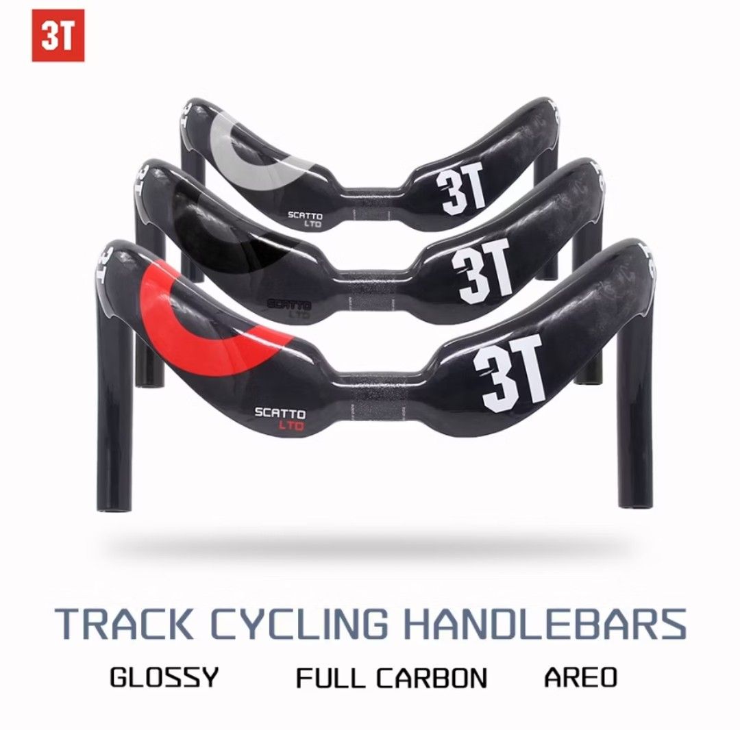 3t Scatto Ltd Track Handlebar 3T SCATTO 37cm 3T Scatto LTD Track
