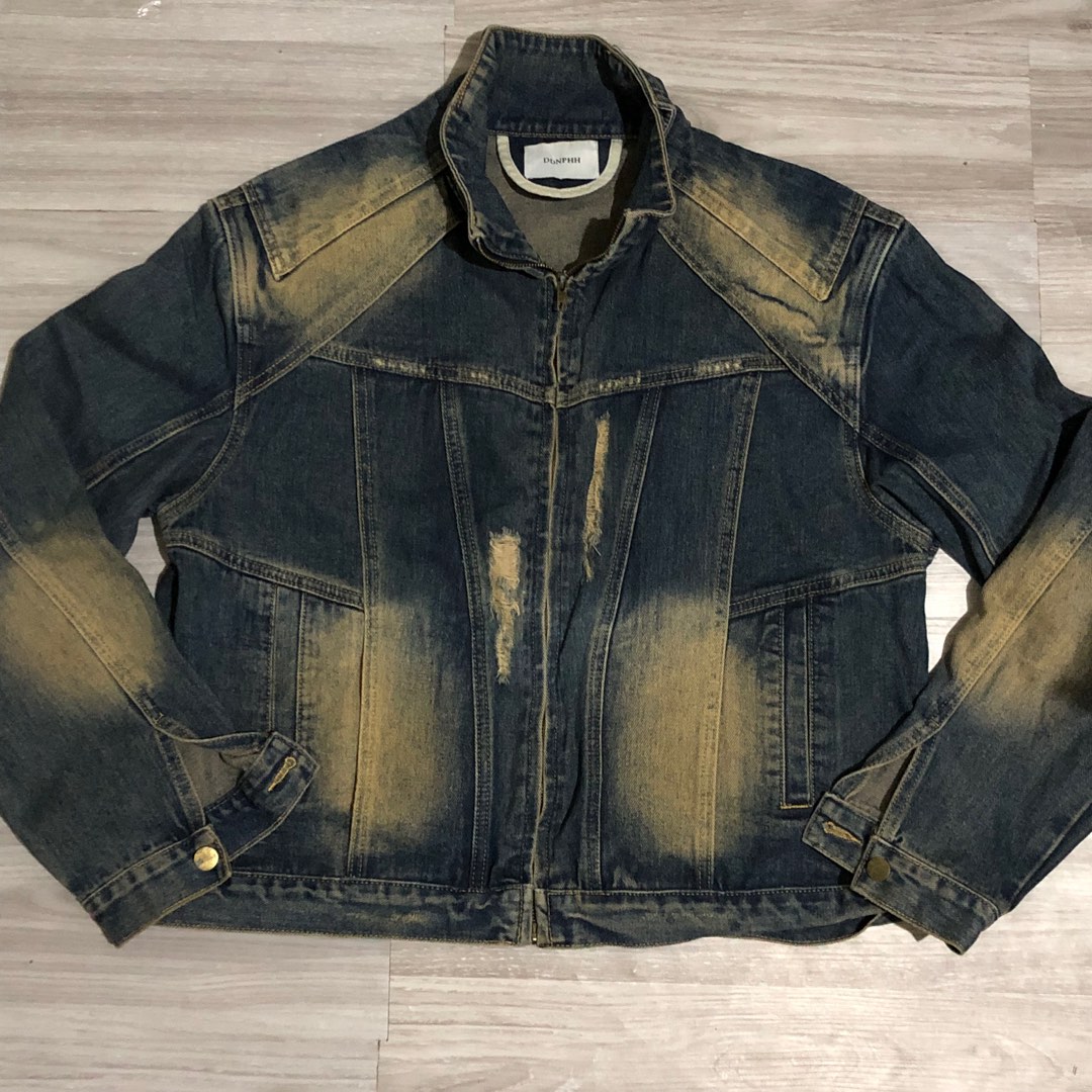 Zipper Denim Jacket