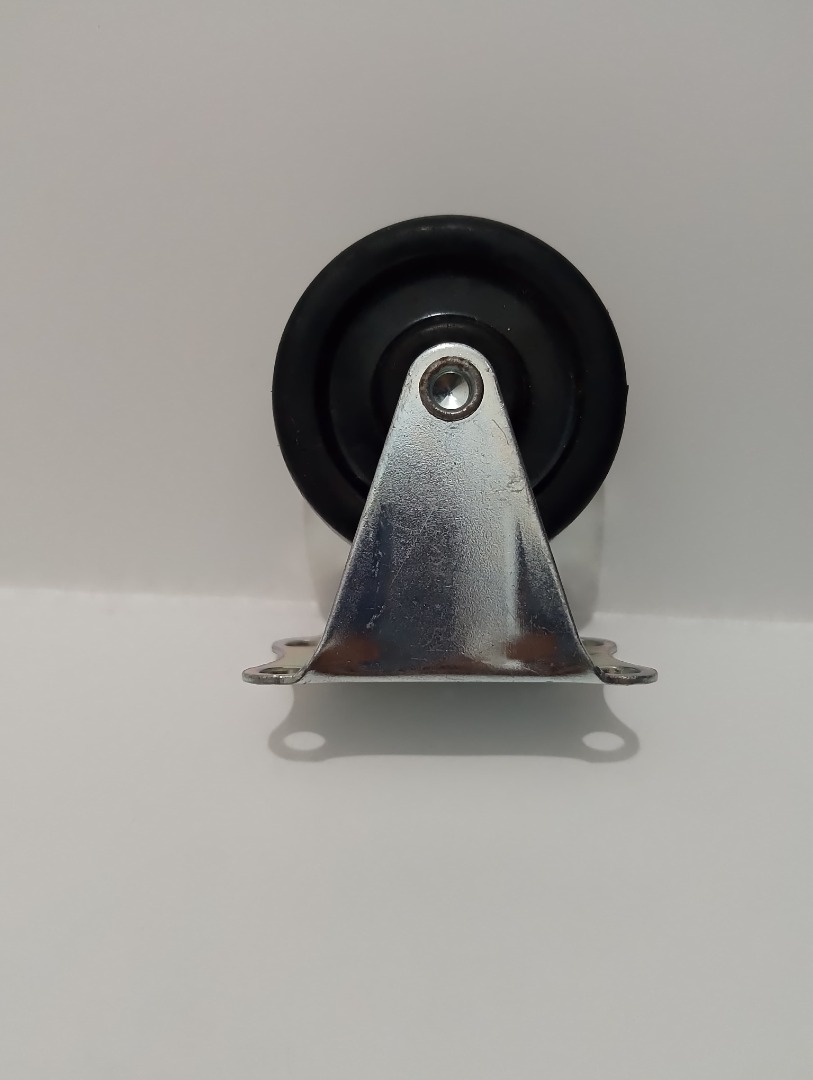 Roda troli 2 inch mati / roda 2 inch karet / roda karet 2 inch ...