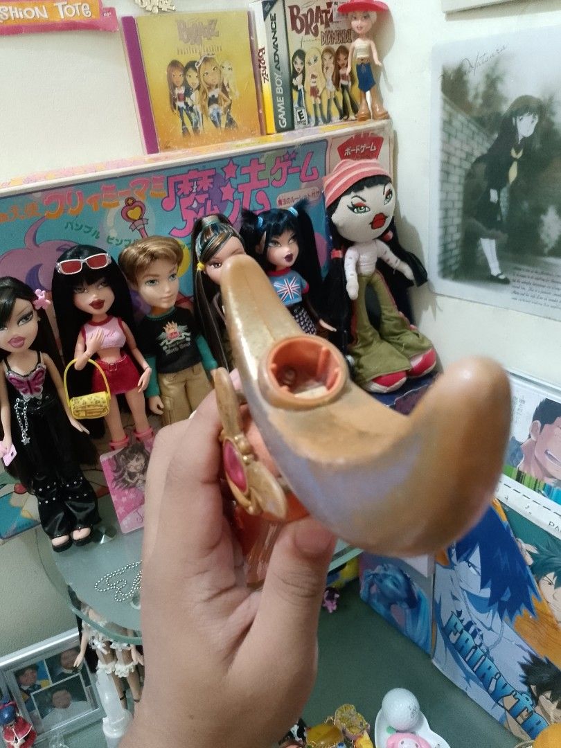 Sailor Moon Wand (Category: Stationery & School Supplies) located in Bulacan. Submitted by xoxoprincessjade (Listing ID 1385610124, Image 3). Description: sailor moon s1 moon stick wand for sale ✨ 500 nalang conditions: - wysiwyg - no batt cap - missing ring - not working - has scratches - prelove mode of payment: - gcash shipping : - lbc - lalamove - j&t.