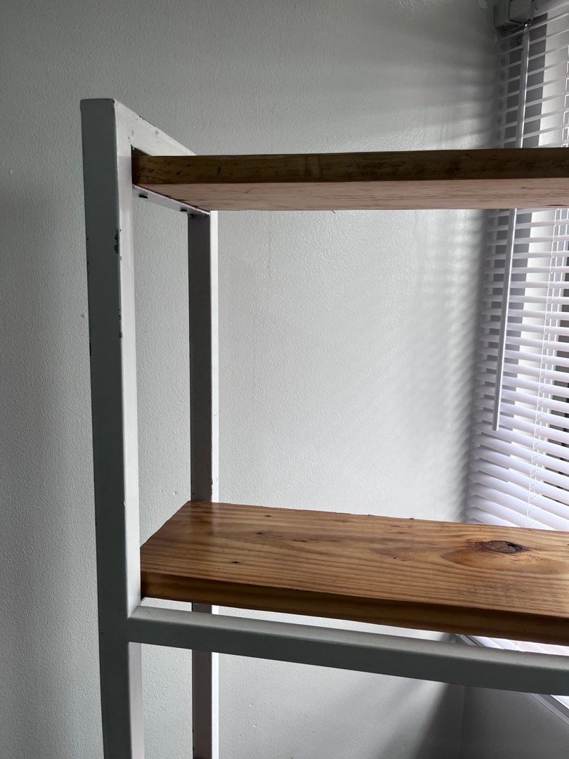 Space saver Book Shelf (Cubao near Gateway Mall) (Category: Shelves, Cabinets & Racks) located in Quezon City. Submitted by jnapreloved (Listing ID 1385443721, Image 2). Description: Preloved Very sturdy LWH 46cm x 23cm x 147cm - see photos Location: Cubao near Gateway Mall No major issues, just need a little repaint Lalamove delivery (car 300kg MPV) Note: please manage your expectations as this is a preloved item.