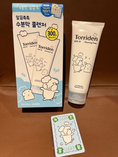 Torriden x Ganadi 🐳 低分子透明質酸弱酸洗面乳64220532184835110