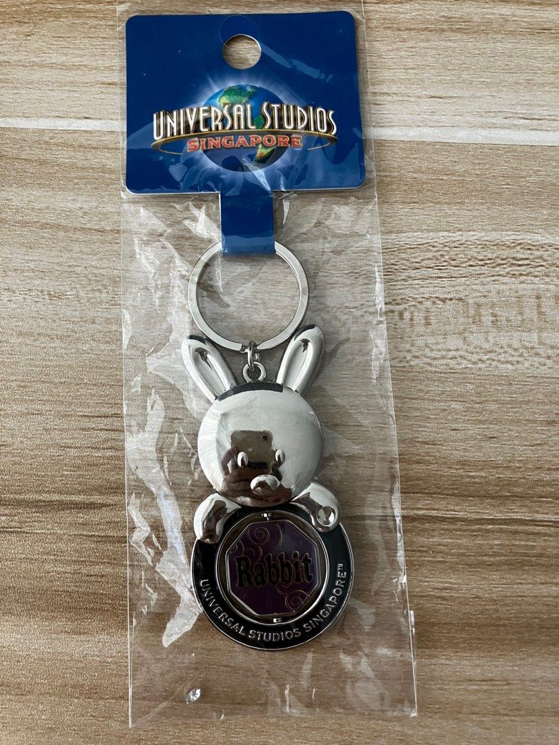 Universal Rabbit Universal Studios Singapore Rabbit Keychain(free with purchase ...